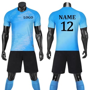 Maglia <span class=keywords><strong>da</strong></span> <span class=keywords><strong>Calcio</strong></span> per Bambini a Prezzo di Fabbrica, Kit Calcistico <span class=keywords><strong>Blu</strong></span>, Completo <span class=keywords><strong>da</strong></span> <span class=keywords><strong>Calcio</strong></span> Personalizzato all'Ingrosso per Uomini e Bambini - Product Image 1