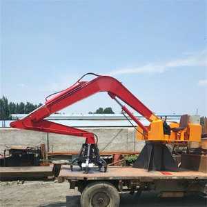 เครื่องจักรยกเศษเหล็กไฮดรอลิกแบบอยู่กับที่ หมุนได้ 360 องศา °   เครื่องจับยึดแบบหมุนได้รูปดอกบัว - Product Image 6