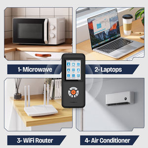 Détecteur de rayonnement électromagnétique EMF, mise à niveau 3 en 1, rechargeable, pour les inspections EMF RF MF et la chasse aux fantômes - Product Image 4