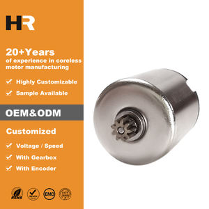 محرك تيار مستمر دقيق بدون قلب 1213/1215 مع فرشاة من المعادن الثمينة، محرك 12 فولت بدون قلب للروبوتات البشرية - Product Image 1