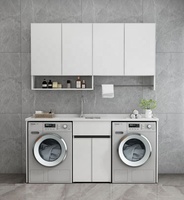 Espace personnalisé aluminium balcon salle de bain armoire sèche-linge combinaison lavage piscine bassin salle de bain vanité combo