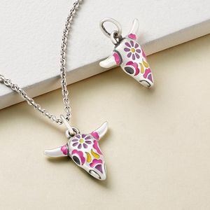 Pendentif Émail Tendance Romantique pour Femme, Accessoires DIY pour Bracelet et Collier, Divers Designs, Vente en Gros, Série James Avery - Product Image 6