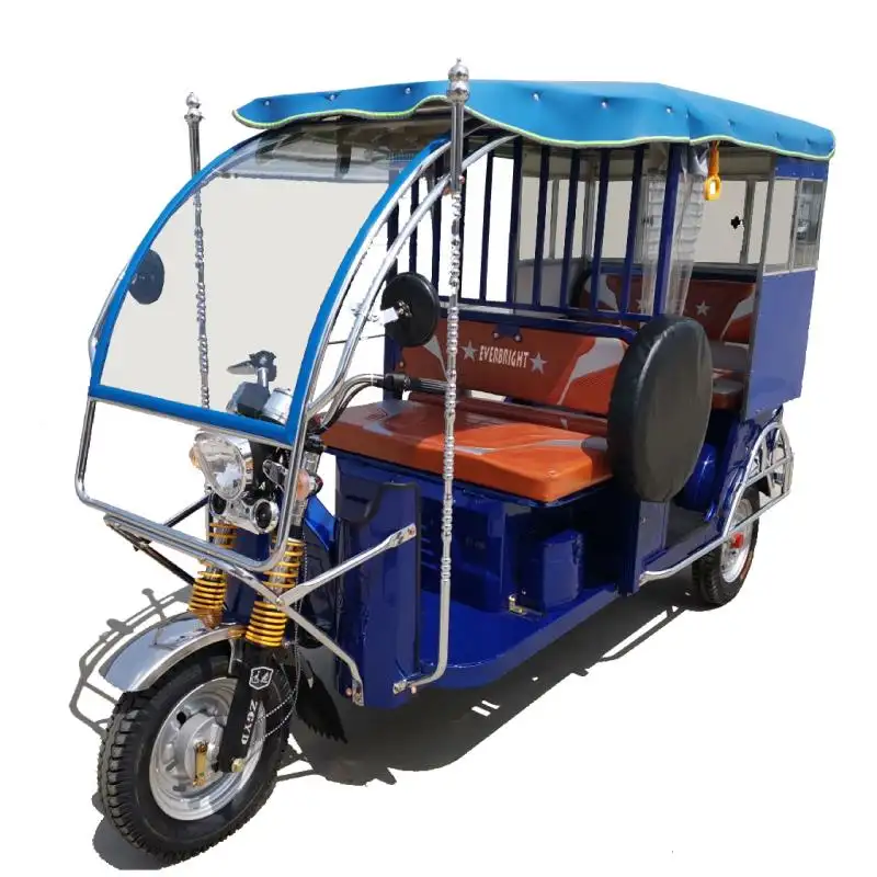 Bangladech bateria everbright h-power rickshaw triciclo para passageiros feita na china