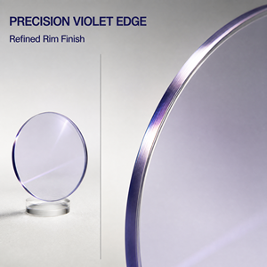 Violet Film 1.591 PC Blue Cut Lenses Super Hydrophobic SHMC Purple Coating Polycarbonate Optical Lens For Eye Protection
