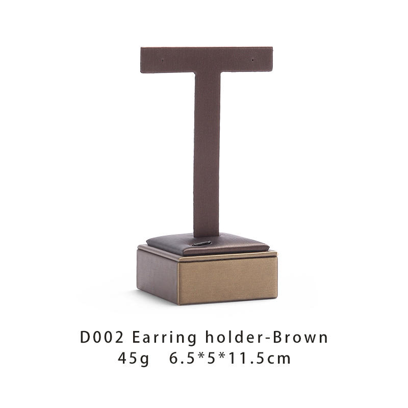 D002 Support pour clous d'oreilles-Marron