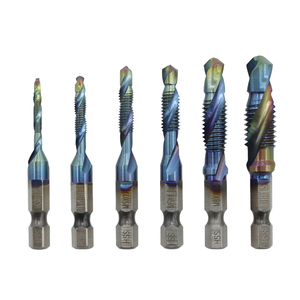 High-speed Steel <strong>Machine</strong> <strong>Taps</strong>: Straight Flute Spiral Flute Spiral Point Hard and Wear-resistant M3-M10 <strong>Taps</strong> Tapping Drill Bits - Product Image 6