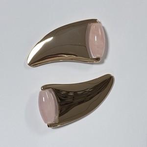 Rouleau de jade et ensemble de Gua Sha en métal pour massage facial, ensemble de rouleaux de jade et de Gua Sha en cristal pour le visage - Product Image 3