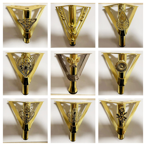 100% Chất Lượng Cao Kim Loại Settee Chân Nhà Máy Bán Buôn Thay Thế Sofa Chân Kim Loại Rắn Ghế Chân Cho Tủ Chân - Product Image 5