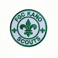 Fabricant de tissu non tissé Badges Chapeau Broderie Logo Étiquette Propre Conception Personnalisée Fer sur Tissé Patchs pour Vêtements