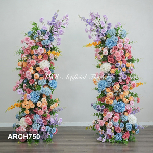 Flores Artificiales DKB al por Mayor, Decoración y Suministros para Bodas, Arco de Flores de Seda Coloridas para Festivales y Decoración de Bodas - Product Image 3