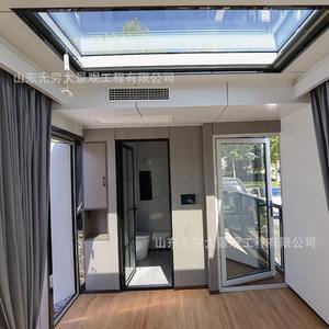 Lubangzhu 18-Square Star Cottage B & B <b>Outdoor</b> Scenic Spot Mobile Room Hotel <b>Large</b> Space Capsule Internet Celebrity <b>Clock</b>-in - Product Image 2