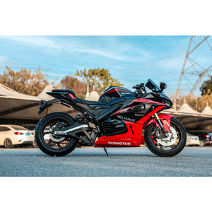 Moto Elettrica Sportiva Cinese Economica a Grandezza Naturale con Motore da 10kW, Sistema di Raffreddamento a Catena Centrale - Product Image 3