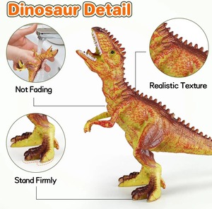 Giocattolo statuette modello animale di simulazione di dinosauro include Dino Aufbewahrungs Box il <span class=keywords><strong>mondo</strong></span> dei dinosauri giocattoli regalo per bambini - Product Image 5