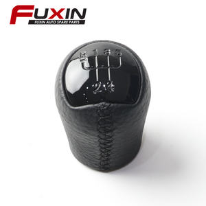 Palanca de cambios de cuero negra de 5 velocidades, perilla de engranaje de bola manual para Renault Megane/<span class=keywords><strong>Clio</strong></span> II <span class=keywords><strong>2</strong></span> MK2 172 182 RS, perilla de cambio de marchas - Product Image 1