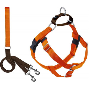 Tali dan kekang anjing peliharaan mewah, Set tali dan kekang anjing untuk anjing peliharaan, mudah berjalan, kustom, Logo, tanpa tarik - Product Image 1