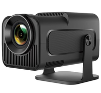 Mini Proyector HY320 con Soporte 4K, Proyector de Video Portátil con Android 11, Proyector 4K con Wifi 6, Pantalla Espejo, Mini Proyector Portátil 4K