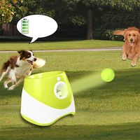 Lanceur automatique de balles de tennis interactif pour chiens, pour l'extérieur