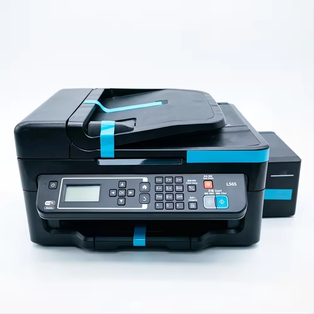 95% New for Epson L565 All-in-One Wireless Ink Tank Colour Printer for Epson EcoTank L565 Printer With Printhead and CISS Tank