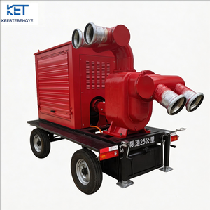 Bomba Montada en Remolque de Rendimiento Confiable para Drenaje de Emergencia <span class=keywords><strong>y</strong></span> Apoyo en la Lucha Contra Incendios, Construida de Forma Duradera <span class=keywords><strong>y</strong></span> Robusta - Product Image 1