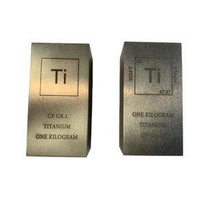 Lingote <span class=keywords><strong>de</strong></span> <span class=keywords><strong>Titanio</strong></span> Puro GR1 Ti, 1 <span class=keywords><strong>KILO</strong></span>, 500g, 250g, 99.5% Puro, Colección Fina - Product Image 4
