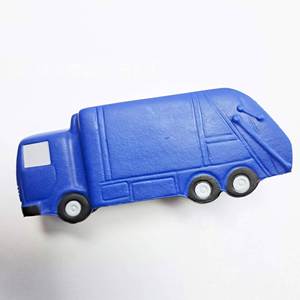Imprint Logo Garbage Truck Stress <b>Ball</b> Truck Stress Relief <b>Squeeze</b> Toys for Business Promotion - Product Image 2
