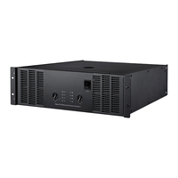 Amplificateur de scène professionnel CaiDS PL1500 2 canaux 1500W classe H, subwoofer 18 pouces, impédance 8 ohms, construction métallique, XLR