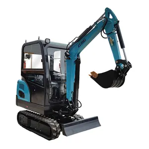 LTMG Cabin Nhỏ Nhỏ Máy Xúc Đào 08 10 18 0.8 Tấn 1 Tấn 1.8 Tấn Digger Kubota Máy Xúc Với Kèm Theo Cabin A/C