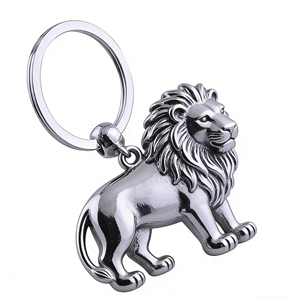 Promotion Personalized Custom Logo 3D Zinc Alloy <b>Keychain</b> Funny Animal Cartoon Souvenirs Purse No Stock - Product Image 2