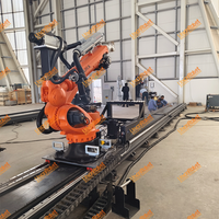 Moule en mousse Prototype Fraisage Robot Bras pour Industriel KUKA KR210-2700 Navire Coque Moule Air Refroidissement Broche