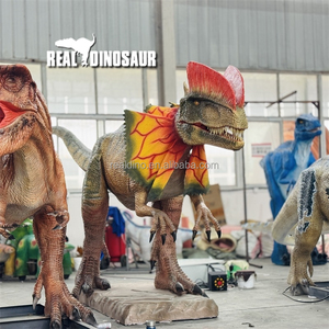 Dinosaure robotique animatronique sur mesure grandeur nature en fibre de verre et métal pour une utilisation en intérieur/extérieur, parcs d'aventure, centres commerciaux - Product Image 5