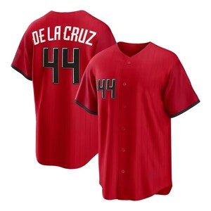 Maillot de baseball respirant brodé pour homme Cincinnati 2026 City – Édition 44 <span class=keywords><strong>Elly</strong></span> De La Cruz, 9 Matt McLain, 30 Griffey Jr. - Product Image 6