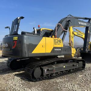 Excavadoras Hidráulicas Usadas Volvo EC240 Originales de 24 Toneladas, Modelos EC240DL, EC240D, EC250, EC300, Excavadoras de Segunda Mano con Cucharón Grande - Product Image 2