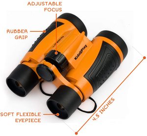Adventure <span class=keywords><strong>Kidz</strong></span> - Kit di Esplorazione all'Aperto, Binocolo Giocattolo per Bambini, Torcia, Bussola, Fischietto, Lente d'Ingrandimento, Zaino - Product Image 2