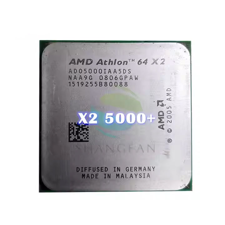 Socket Am2 Amd Athlon Dual Core 5000b Amd Cpu Amd Athlon 64 X2
