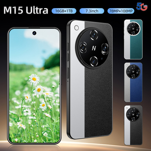 Điện thoại thông minh 5G M15 Ultra nguyên bản, màn hình 7.<span class=keywords><strong>3</strong></span> inch, RAM 16GB+ROM 1TB, Android 15, camera HD 108MP, chip <span class=keywords><strong>10</strong></span> nhân, sạc nhanh 100W, mở khóa toàn cầu, chơi game mượt mà, hàng hot - Product Image 4