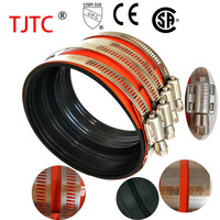 Pas pipa permukaan dipoles bersertifikat UPC 2 "-12" kopling tanpa Hub tugas berat baja tahan karat TJTC