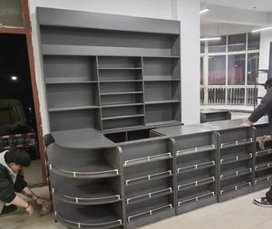 Étagère d'exposition de supermarché Kimham Hot Wheels à double face, 5 niveaux, revêtement en poudre époxy, robuste, installation rapide, montage au sol - Product Image 4