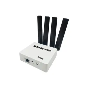 2024 무선 산업용 이더넷 RJ45 LAN 완 포트 2.4G 5G 라우터 5G CPE 라우터 SIM 카드 슬롯