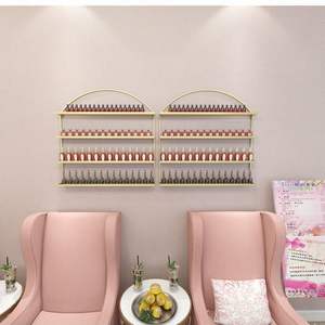 Étagère à vernis à ongles moderne et élégante, support mural en fer de style simple, organisateur de vernis à ongles élégant - Product Image 3