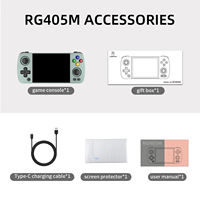YO Anbernic konsol Game genggam RG405M, sistem Android 12 layar sentuh IPS 4 inci, Joystick pemutar Game untuk PSP PS2