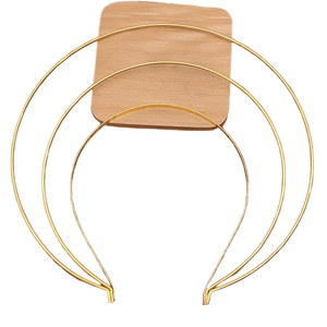 Coiffe et épingle à cheveux, style ancien, couronne <span class=keywords><strong>de</strong></span> diadème à trois couches <span class=keywords><strong>de</strong></span> 21 cm pour tête volumineuse - Product Image 4