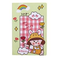 Carnet A5 Kawaii à couverture rigide, papeterie créative pour étudiants, mini carnet de poche, reliure cousue, motifs de dessins animés, prix pour étudiants