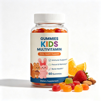 Compléments alimentaires pour enfants sous forme de gommes, vitamines pour enfants, étiquette privée, fabricant de gommes sur mesure OEM