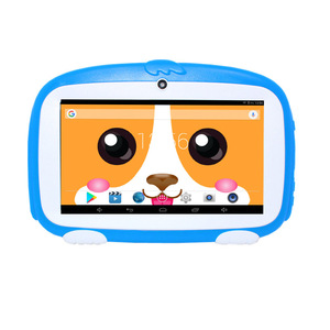 Phim Hoạt Hình Trẻ Em Tablet PC Bé Học Tập Máy 7 "Quad Core Android 4.4 Allwinner A33 512MB + 8GB Rom Tablet PC Với Màu Xanh Răng Wifi - Product Image 3