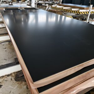 <span class=keywords><strong>Prix</strong></span> d'usine placage de mélamine noir personnalisé Double panneau MDF brillant utilisé pour la décoration intérieure de luxe - Product Image 3