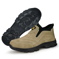 Bottes de sécurité GUYISA résistantes à l'usure et anti-perforation, confortables pour le travail en extérieur, avec embout en acier, unisexe, pour l'hiver, l'été et l'automne