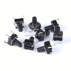 6x6 Push Button <b>Switch</b> DIP 6X6X4.3 Light <b>Touch</b> <b>Switch</b> 6*6*4.3/5/6/7/8/9/10/11/12/13/14/15MM the Power <b>Switch</b> 4Pins 20PCS - Product Image 3