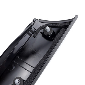 Anti Collision <b>Strip</b> Glossy Black <b>Plastic</b> Pair For Kia 861702K500 861802K500 Body Trim - Product Image 5