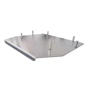 Stainless steel 10 card pvc id card tray