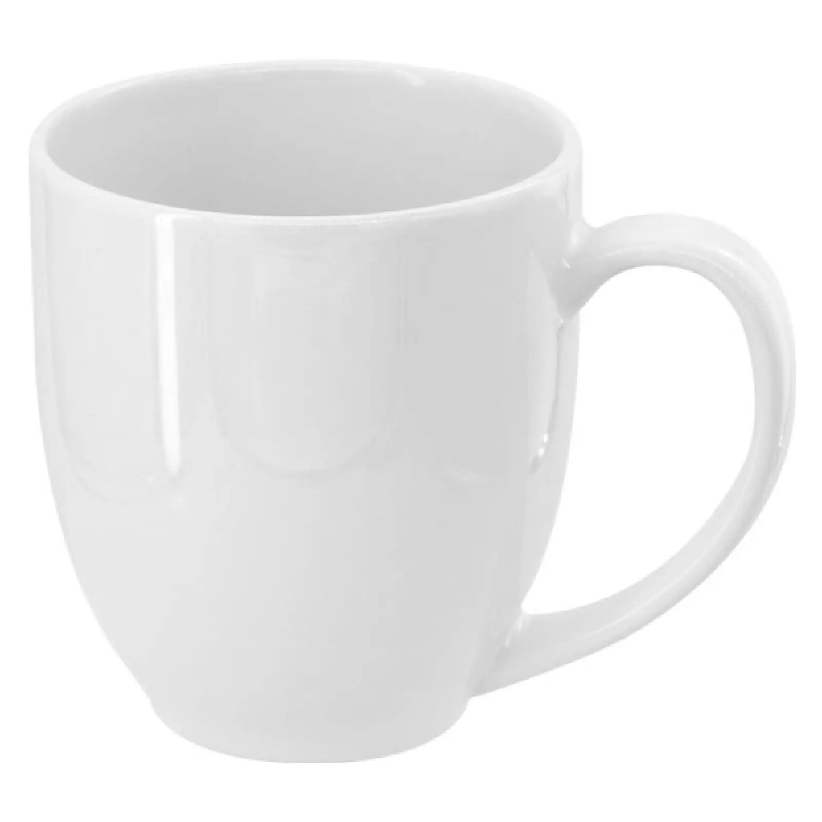Baru 15 Oz. Mug Bistro Personalisasi Keramik Kosong Putih Mug Kopi Pelapis Mug Promosi